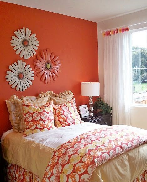 Como combinar el color coral en habitaciones - Blog de Mary