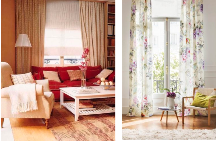 Cómo elegir y combinar las cortinas en casa - Blog de Mary
