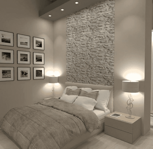 50 ideas para decorar la pared detrás de la cama