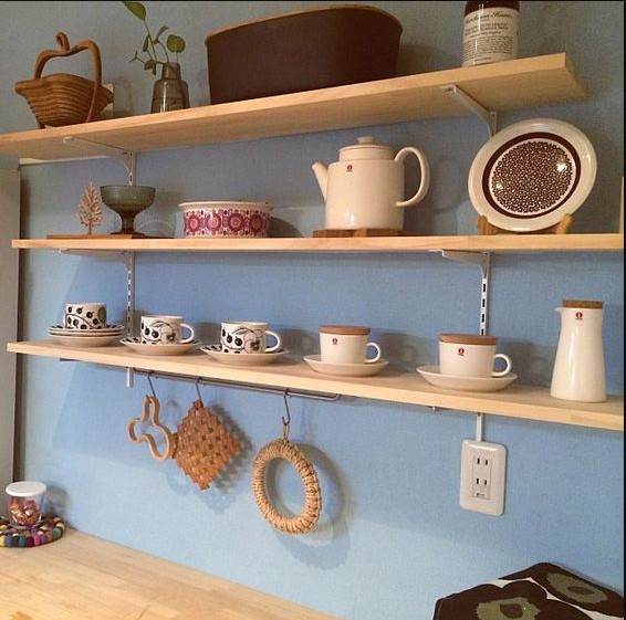 Estantes para cocinas Lo simple es elegante - Blog de Mary