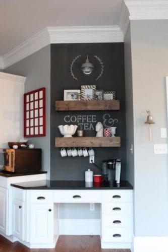 45 ideas sencillas y bonitas para armar tu rincón del café en casa