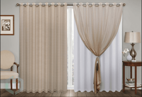 Cómo combinar cortinas en salas