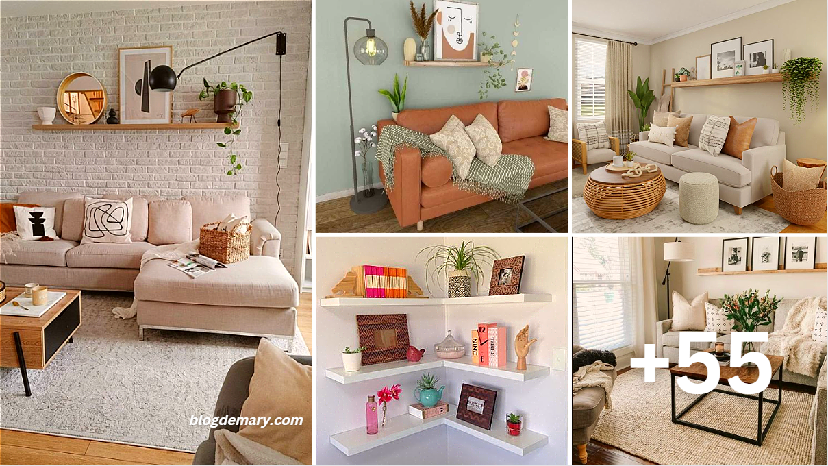 10 Ideas para decorar con repisas en casa