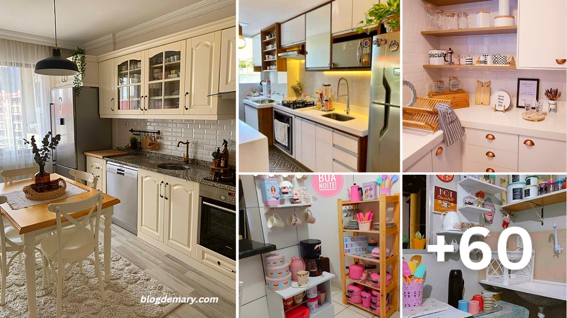 60 Cocinas ordenadas sencillas y bonitas