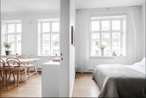 Apartamento decorado estilo minimalista