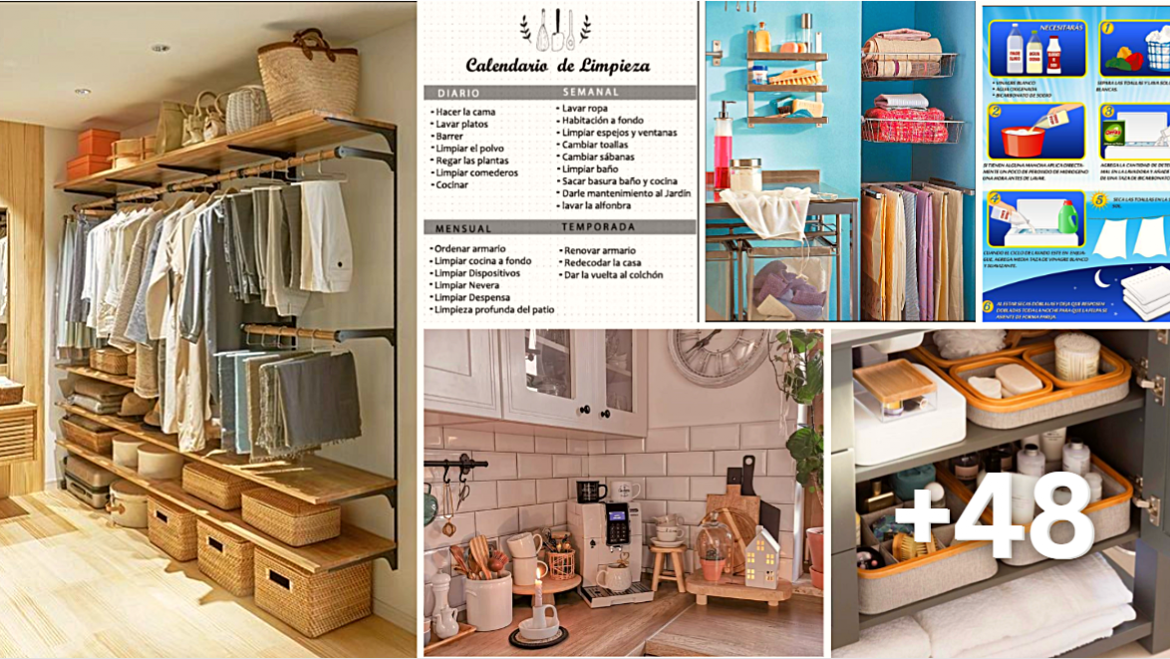 Rutinas para mantener ordenado el hogar
