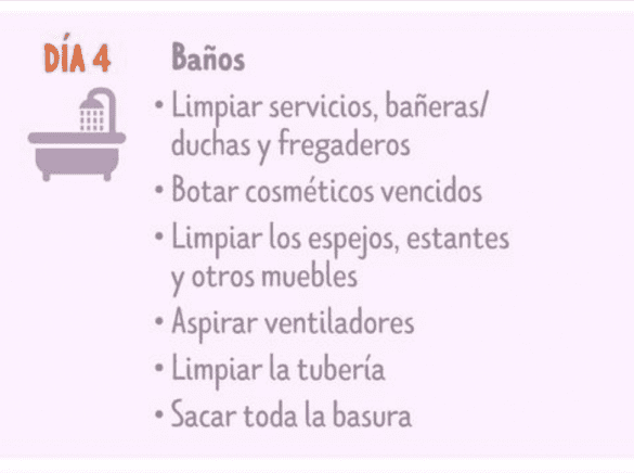 Trucos Y Tablas De Limpieza Para Tener Una Casa Ordenada100% - Blog De Mary