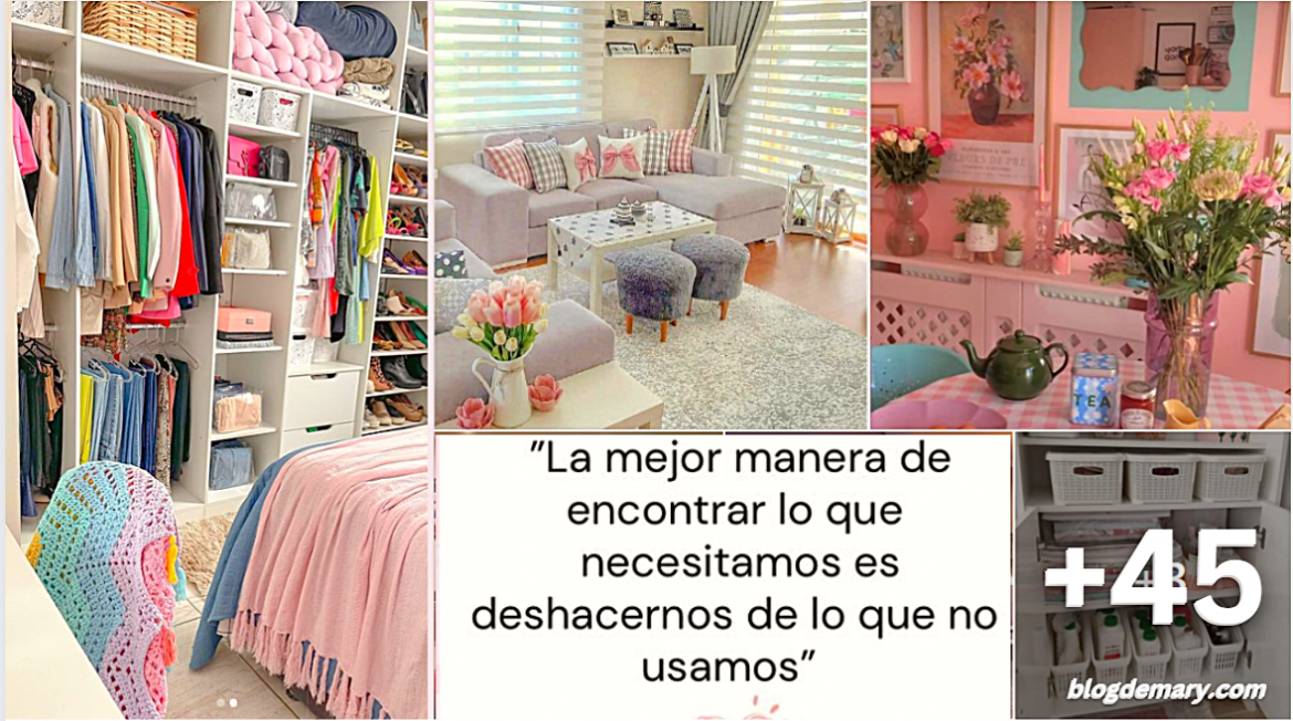 Trucos y tablas de limpieza para tener una casa ordenada100%