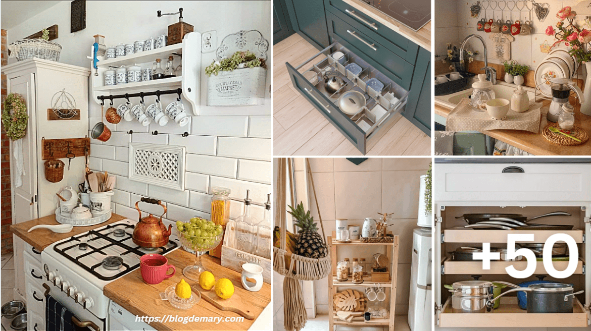 50 ideas de Organizadores que no deben faltar en la cocina