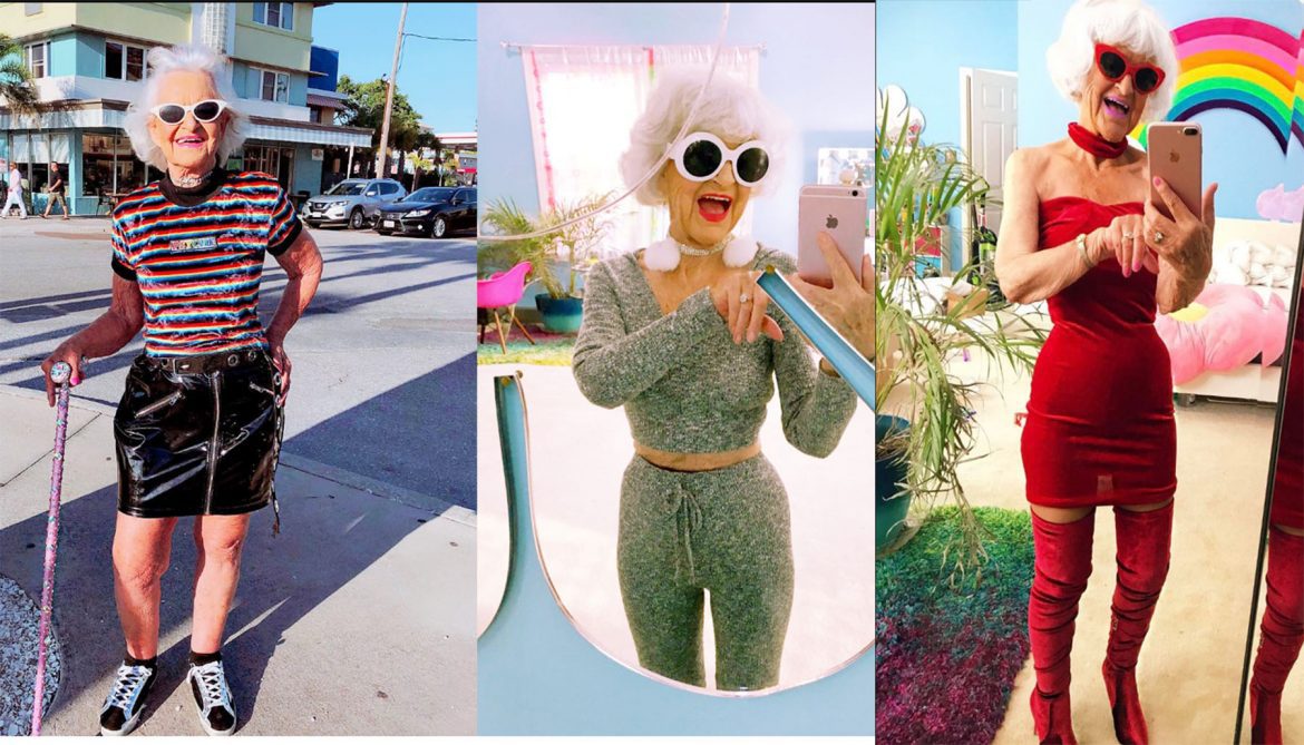 Baddie Winkle celebra la vida a sus 94 años