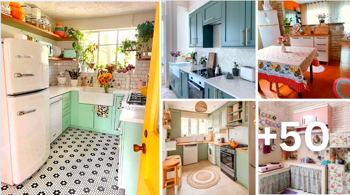 55 cocinas de diferentes estilos y colores
