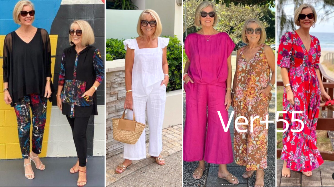 Cómo vestir de 40 a 75 años Linda y Leanne