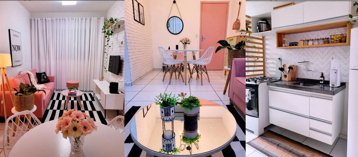 Una casita pequeña decorada de maravilla