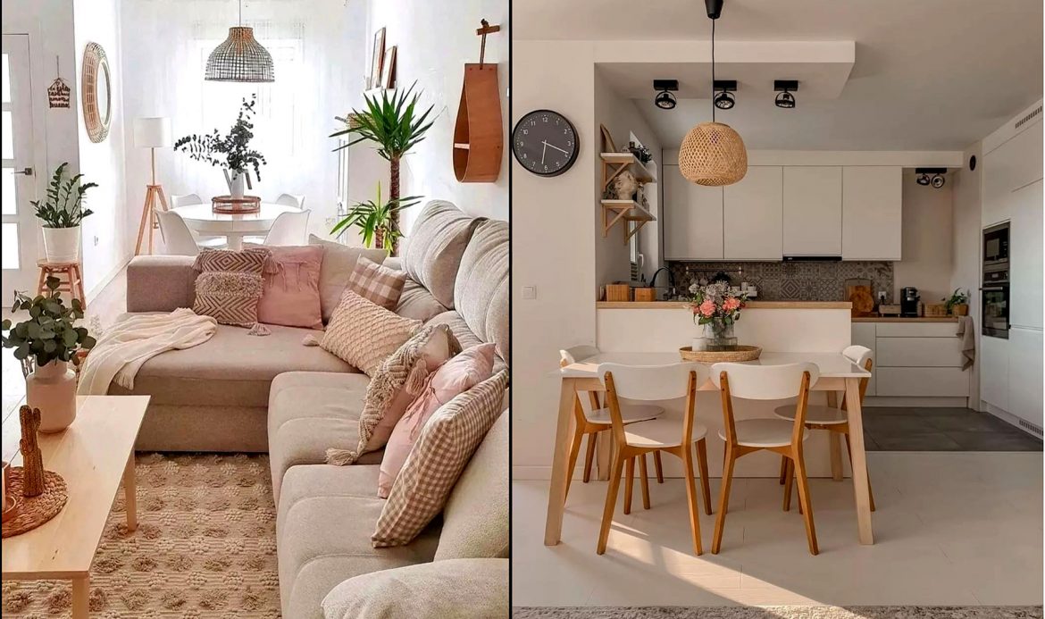 Cómo organizar y decorar si la casa es pequeña