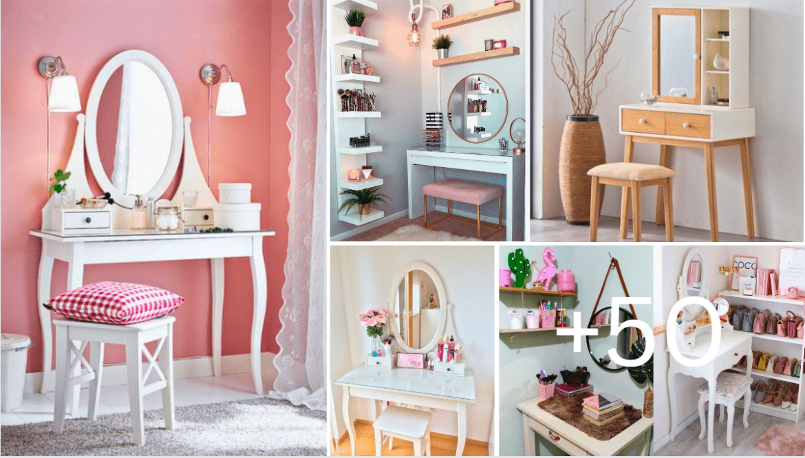 50 Cómodas preciosas para decorar el dormitorio