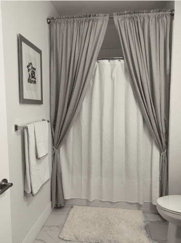 6 Tips para que la cortina del baño se conserve como nueva
