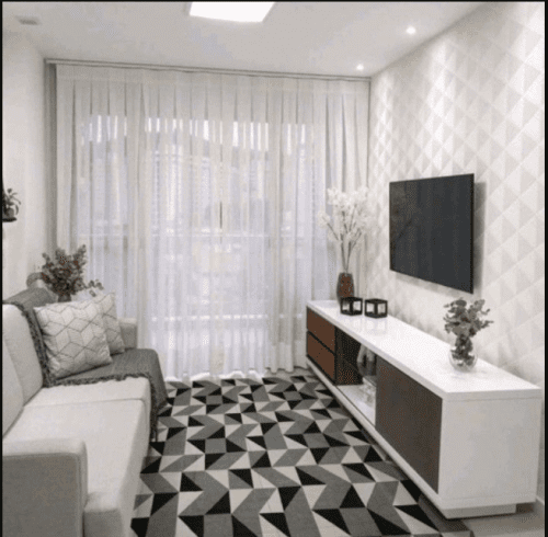 Cómo integrar la TV al Salón con un lindo mueble 50 ideas elegantes