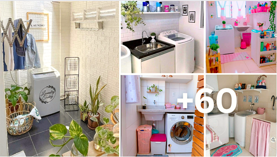 60 cuartos de lavado y 8 ideas para organizarlo y sacarle provecho