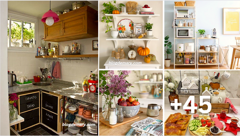 Ideas de decoración: 6 trucos para hacer que una pequeña cocina