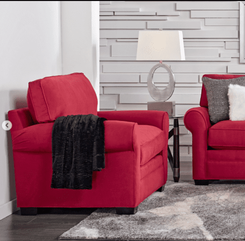 50 Decoraciones con sofá rojo cómo combinarlos