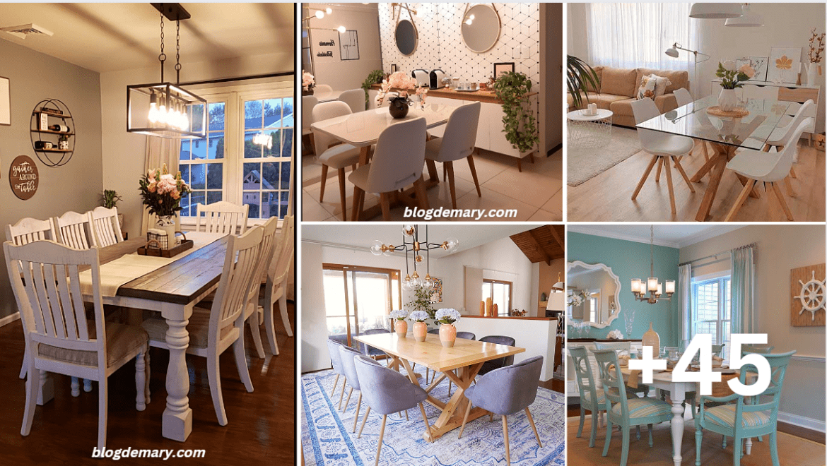 50 Comedores sencillos y muy bonitos