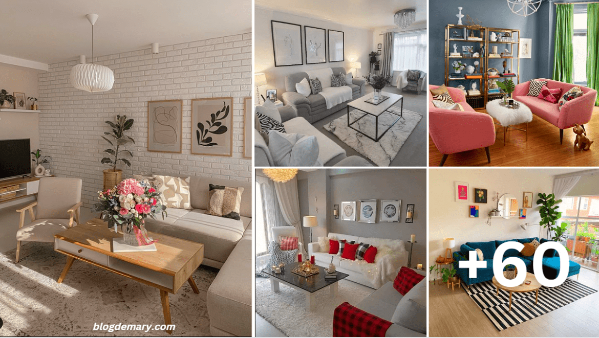 60 Salas decoradas con diferentes estilos y colores