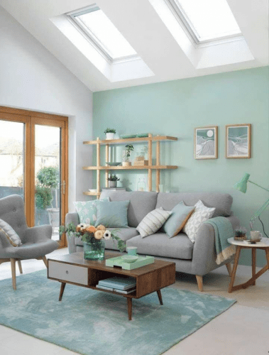 10 ideas creativas para combinar colores y darle vida a tu sala de estar