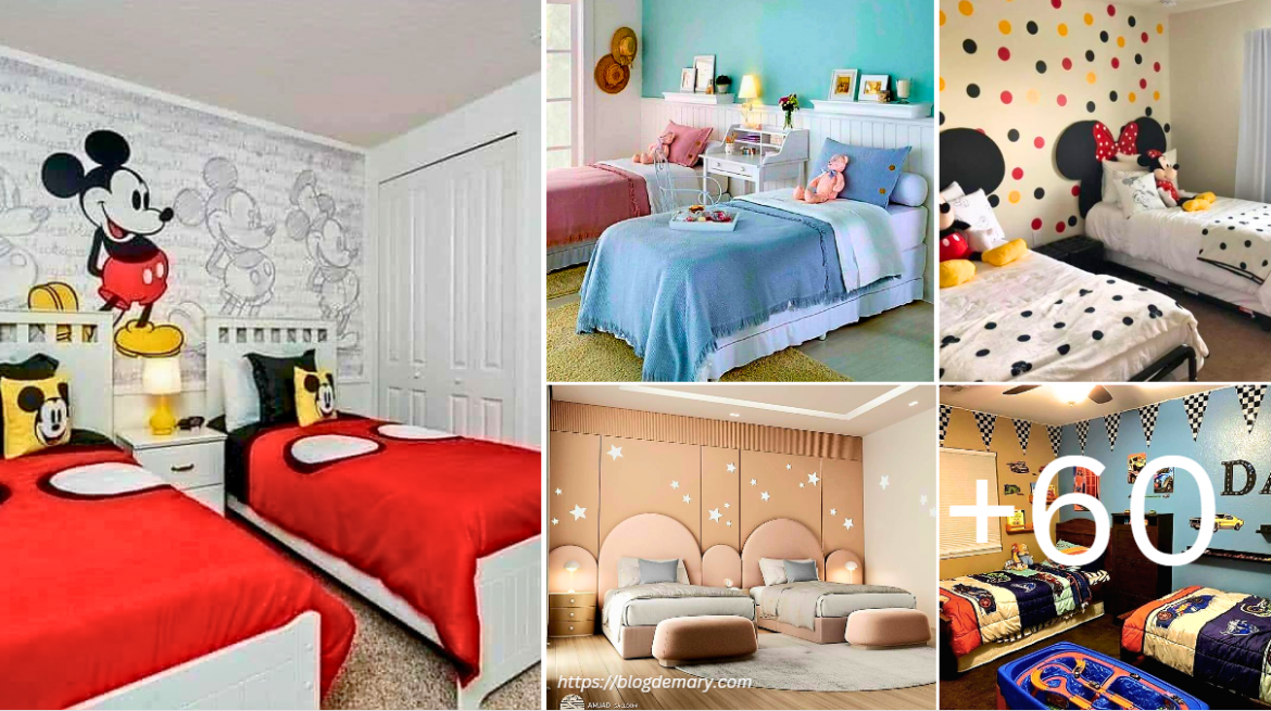 Dormitorios Doble para Niña y Niño -10 Tips Geniales