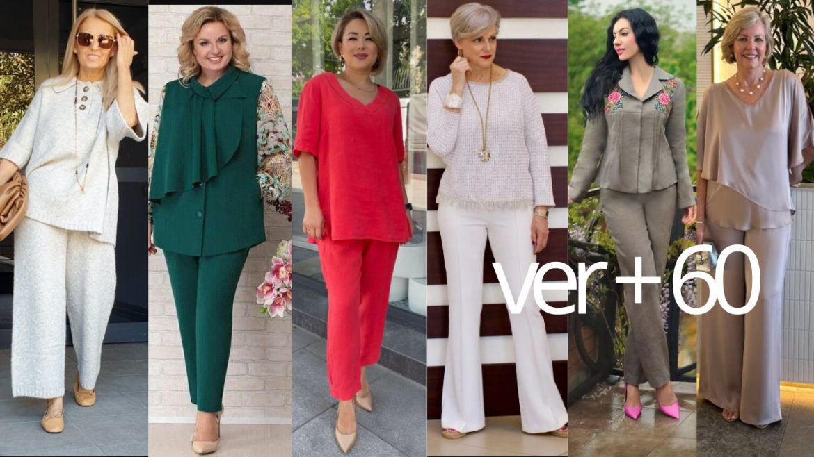 Conjuntos elegantes para Mujeres Maduras