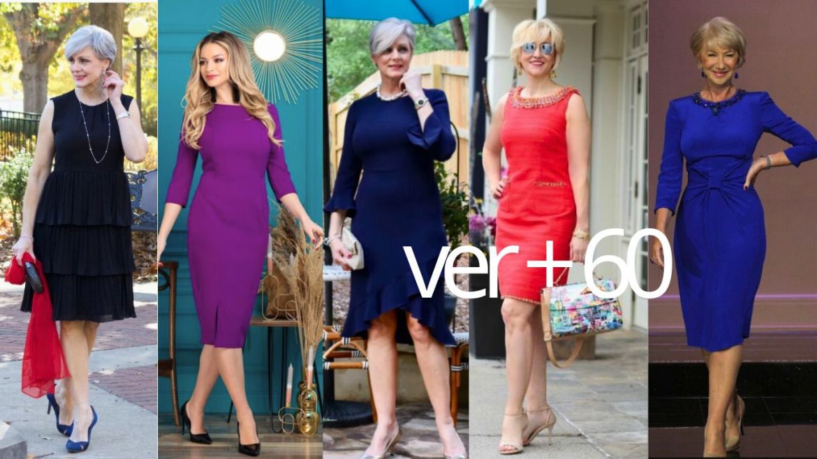 Vestidos Para Señoras de 50 a 80 Años