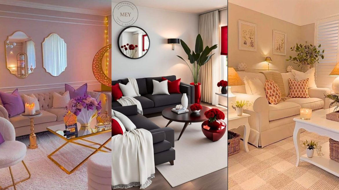 Cómo decorar salas encantadoras