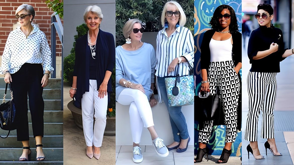 Outfits con estilo a los 50 y 60 años o más