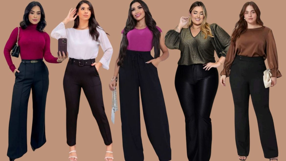 Looks femeninos con pantalones negros